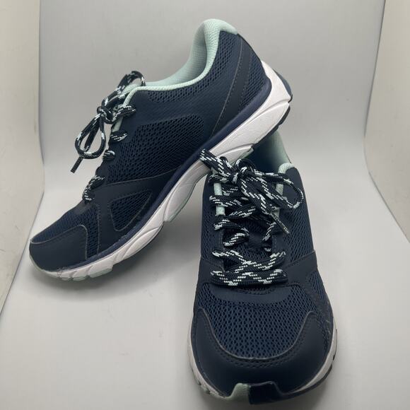 Vionic Tokyo Navy Fitness Walking Shoes Athletic Womens Size 8 - Picture 1 of 9